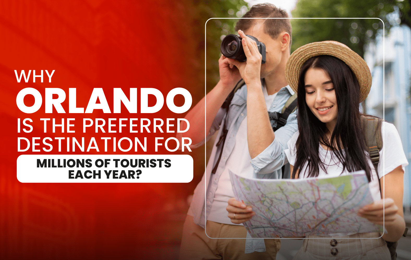 Why is Orlando the preferred destination for millions of tourists each year?